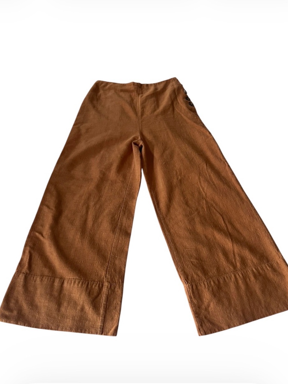 Good Luck Gem wide Leg Cropped Pants Small
